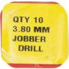 3.80mm HSS S/S JOBBER DRILL thumbnail-2