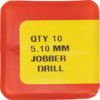 5.10mm HSS S/S JOBBER DRILL thumbnail-2