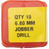 6.80mm HSS S/S JOBBER DRILL thumbnail-3