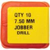 7.50mm HSS S/S JOBBER DRILL thumbnail-4