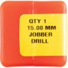 15.00mm HSS S/S JOBBER DRILL thumbnail-2