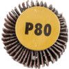 30 x 15mm Flap Wheels - Aluminium Oxide - 6.0mm Shaft P80 thumbnail-1