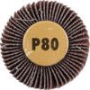 40 x 20mm Flap Wheels - Aluminium Oxide - 6.0mm Shaft P80 thumbnail-1