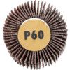 40 x 25mm Flap Wheels - Aluminium Oxide - 6.0mm Shaft P60 thumbnail-1