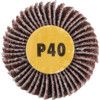 40 x 30mm Flap Wheels - Aluminium Oxide - 6.0mm Shaft P40 thumbnail-1