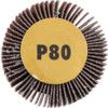 50x25mm AL/OX FLAP WHEELP80-6mm SHANK thumbnail-1