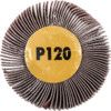 50 x 40mm Flap Wheels - Aluminium Oxide - 6.0mm Shaft P60 thumbnail-1