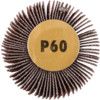 60 x 50mm Flap Wheels - Aluminium Oxide - 6.0mm Shaft P60 thumbnail-1