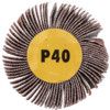 80 x 50mm Flap Wheels - Aluminium Oxide - 6.0mm Shaft P40 thumbnail-1