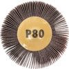 80 x 50mm Flap Wheels - Aluminium Oxide - 6.0mm Shaft P80 thumbnail-1