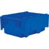 Euro Container cu capac, albastru, 600x400x265mm, 49.5L thumbnail-0