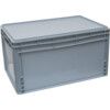 Euro Container, plastic, gri, 800x600x320mm thumbnail-2