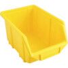 SEN2 PLASTIC STORAGE BIN YELLOW thumbnail-0