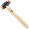 03-208 25mm Copper Hide Hammer with Wood Handle thumbnail-1