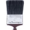 3in. Flat Natural Bristle Paint Brush, Plastic Handle thumbnail-2