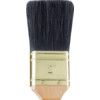 Flat Paint Brush, Natural Bristle, 2in. thumbnail-2