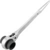 Bi-Hexagon Ratchet Podger Spanner, Chrome Vanadium Steel, mm Length, 30mm x 32mm thumbnail-0