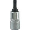 4mm SLOTTED SCREWDRIVER SOCKET BIT 1/4" SQ DR thumbnail-0