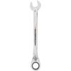 Metric Combination Ratchet Spanner, Fixed Head, Reversible, 17mm thumbnail-1