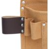 SUEDE 2-POCKET 5-LOOP NAIL & TOOL POUCH thumbnail-1