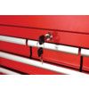 Red-36" 5 Drawer Roller Cabinet thumbnail-3