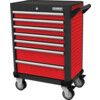 RED-28" 7 DRAWER PROFESSIONAL ROLLER CABINET thumbnail-0
