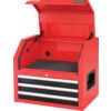 Cufăr de scule, gamă industrială, roșu, 9 sertare, (Î) 584mm x (L) 445mm x (L) 1051mm thumbnail-0