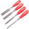 Bevel Edge Wood Chisel Set, 4 Pieces thumbnail-0