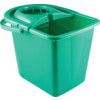 Găleată pentru Mop de Plastic 15L Verde thumbnail-1