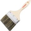 Flat Paint Brush, Natural Bristle, 4in. thumbnail-0