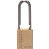 38x50mm SHACKLE W/PROOF BRASS PADLOCK thumbnail-1