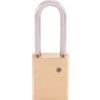 38x50mm SHACKLE W/PROOF BRASS PADLOCK thumbnail-2