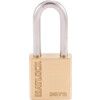 45x50mm SHACKLE W/PROOF BRASS PADLOCK thumbnail-1