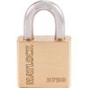 50x25mm SHACKLE W/PROOF BRASS PADLOCK thumbnail-1