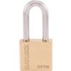 50x50mm SHACKLE W/PROOF BRASS PADLOCK thumbnail-1