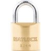 40mm BRASS CROSS KEY PADLOCK thumbnail-1