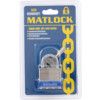 40x25mm LAMINATED PADLOCK STEELBODY thumbnail-2