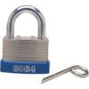 46x25mm LAMINATED STEEL 4NoCOMBINATION PADLOCK thumbnail-0