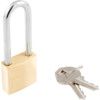 30mm STD BRASS PADLOCK LONG HDNSKLE thumbnail-1