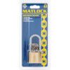 40mm STD BRASS PADLOCK LONG HDNSKLE thumbnail-2