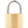 50mm SLIMLINE BRASS PADLOCK STEELSHACKLE thumbnail-1