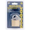 40x22mm SHACKLE SOLID BRASSPADLOCK thumbnail-2