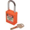 SAFETY PADLOCK KEYED DIFFERENTLYORANGE thumbnail-0