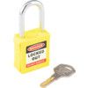 SAFETY PADLOCK KEYED DIFFERENTLYYELLOW thumbnail-0