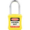 SAFETY PADLOCK KEYED DIFFERENTLYYELLOW thumbnail-1