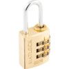 20mm BRASS COMBINATION PADLOCK 3DIALS thumbnail-1