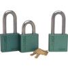 50x25mm WEATHERPROOF ALUMINIUM PADLOCK thumbnail-0