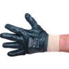 H/D NITRILE COATED K/W GLOVE BLUE SZ.10 thumbnail-1