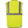 Vestă Hi-Vis, Galbenă, 3XL, Închidere cu bandă și buclă, Poliester thumbnail-1