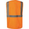 Vestă Hi-Vis, Portocalie, XL, Închidere cu fermoar, Poliester thumbnail-1